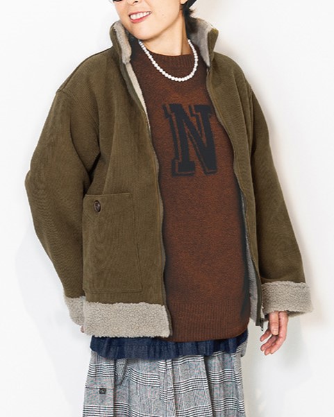 ノーザントラック / Nロゴ入りニットプルオーバー | ITEM,Tops