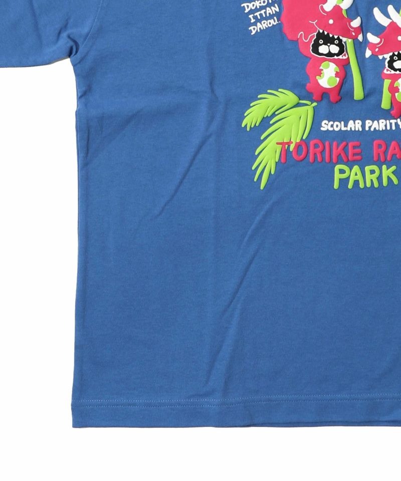 スカラーパリティー / トリケラビル発泡プリントTシャツ | BRAND