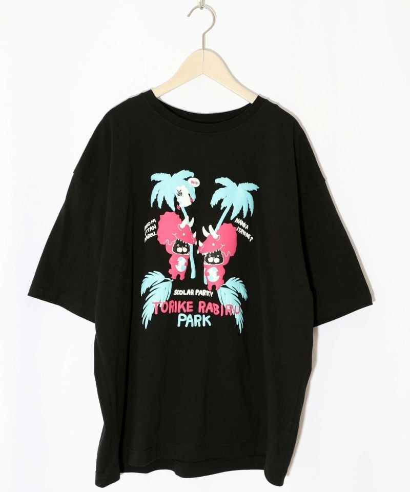 品質が完璧 / スカラーパリティー トリケラビル発泡プリントTシャツ BRAND | アイドル