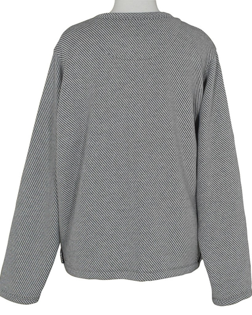 リラシク / ツイルジャージ裏起毛カーディガン | ITEM,Tops | アバン