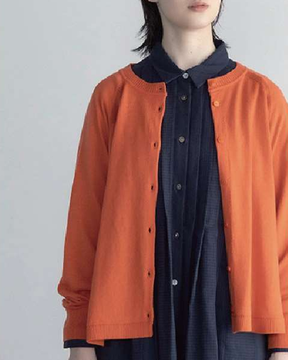 リラシク / コットンシルクニットカーディガン | BRAND,north