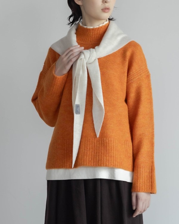 リラシク / MIXカラーヤーンニットプルオーバー | ITEM,Tops | アバン