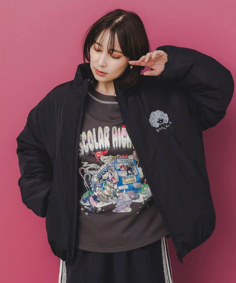 スカラー（ScoLar）/ScoLar スカラー 2デザイン展開シンサレート中綿ブルゾン スカラー / 2デザイン展開シンサレート中綿ブルゾン | BRAND,ScoLar
