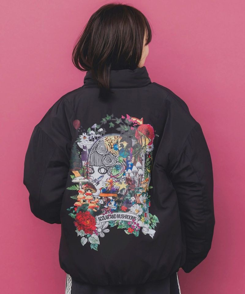 ☆スカラー　153736：2デザイン展開シンサレート中綿ブルゾン 153736：2デザイン展開シンサレート中綿ブルゾンの通販-ScoLar