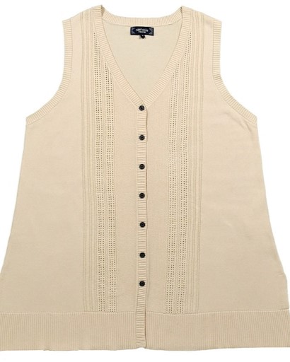 ノーザントラック / ニットロングベスト | ITEM,Tops | アバン