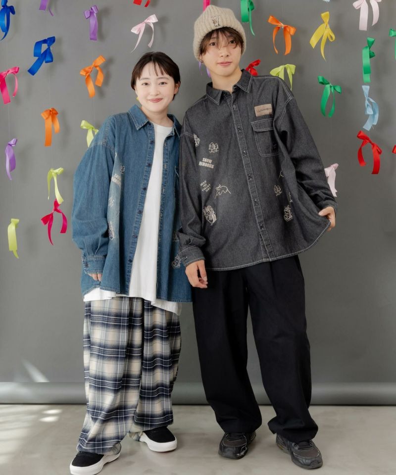 スカラーパリティー / ポッケにパリティキャラクターズ 3素材パンツ