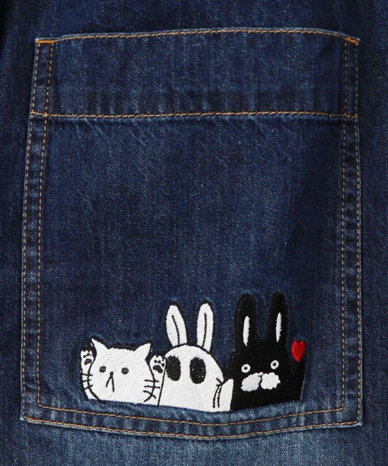 スカラーパリティー / ポッケにパリティキャラクターズ 3素材パンツ