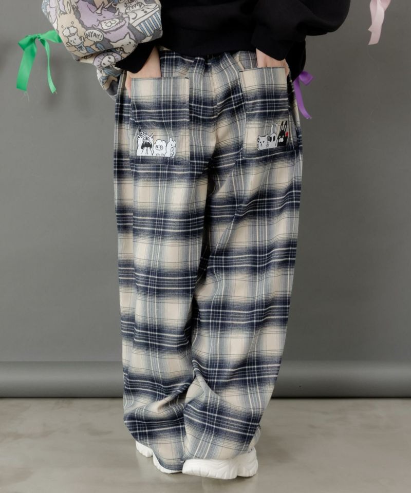 スカラーパリティー / ポッケにパリティキャラクターズ 3素材パンツ