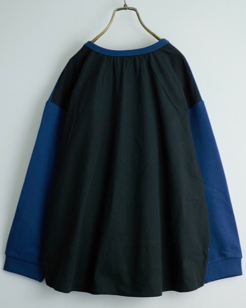 希少　45R　お祭り限定　パッチワーク　インディゴ　プルオーバー　リネン　刺繍 希少 45R お祭り限定 パッチワーク インディゴ プルオーバー