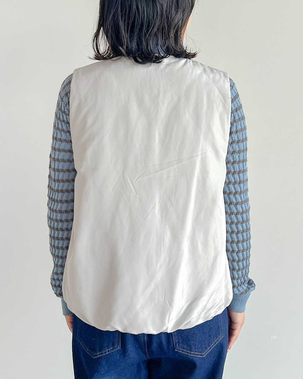 ケイット / 中わた入り裏キルティングベスト | ITEM,Outer