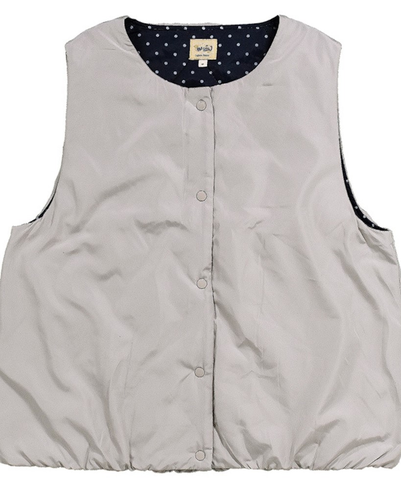 ケイット / 中わた入り裏キルティングベスト | ITEM,Outer
