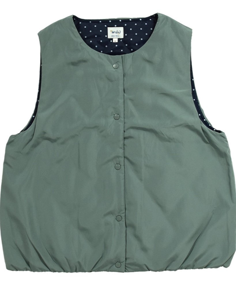 ケイット / 中わた入り裏キルティングベスト | ITEM,Outer