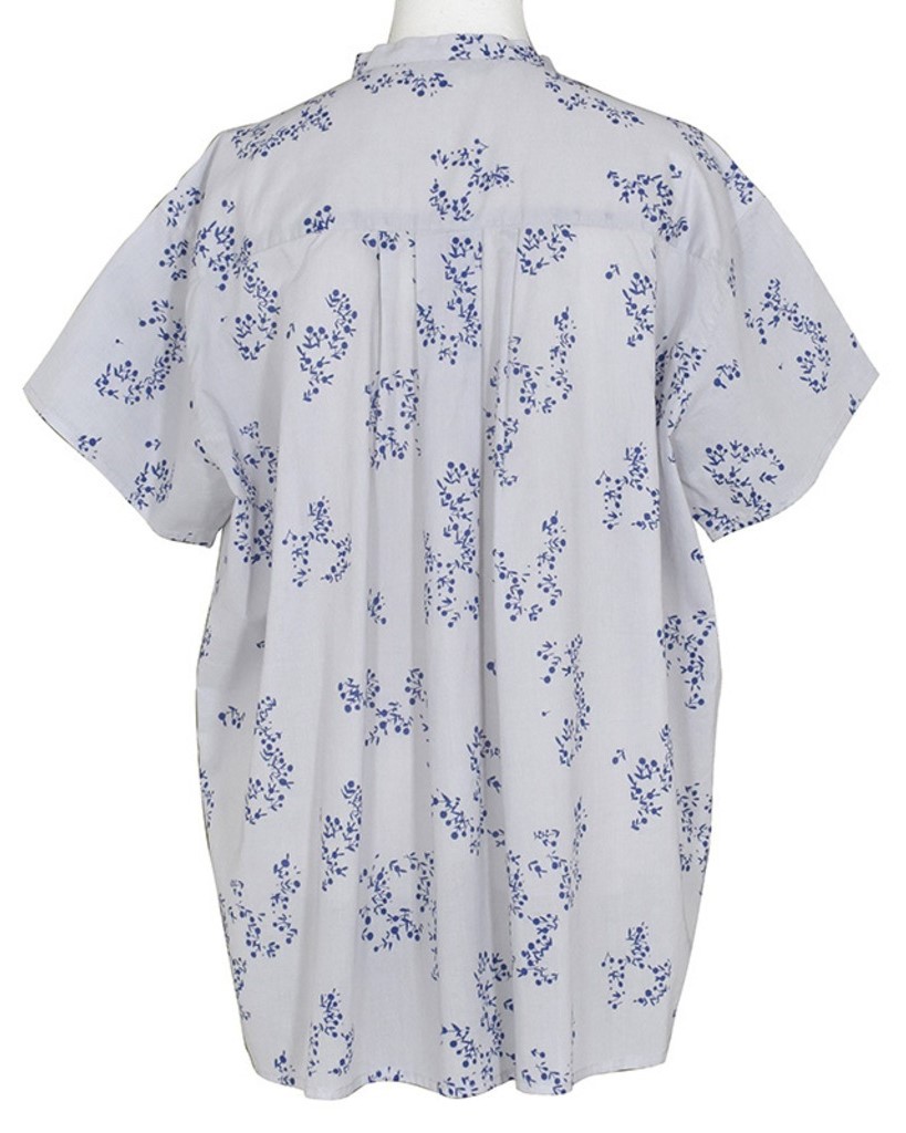 リラシク / スモールフラワータックブラウス | BRAND,north