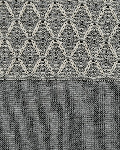 ケイット / 配色ひし形編みニットベスト | ITEM,Tops | アバン