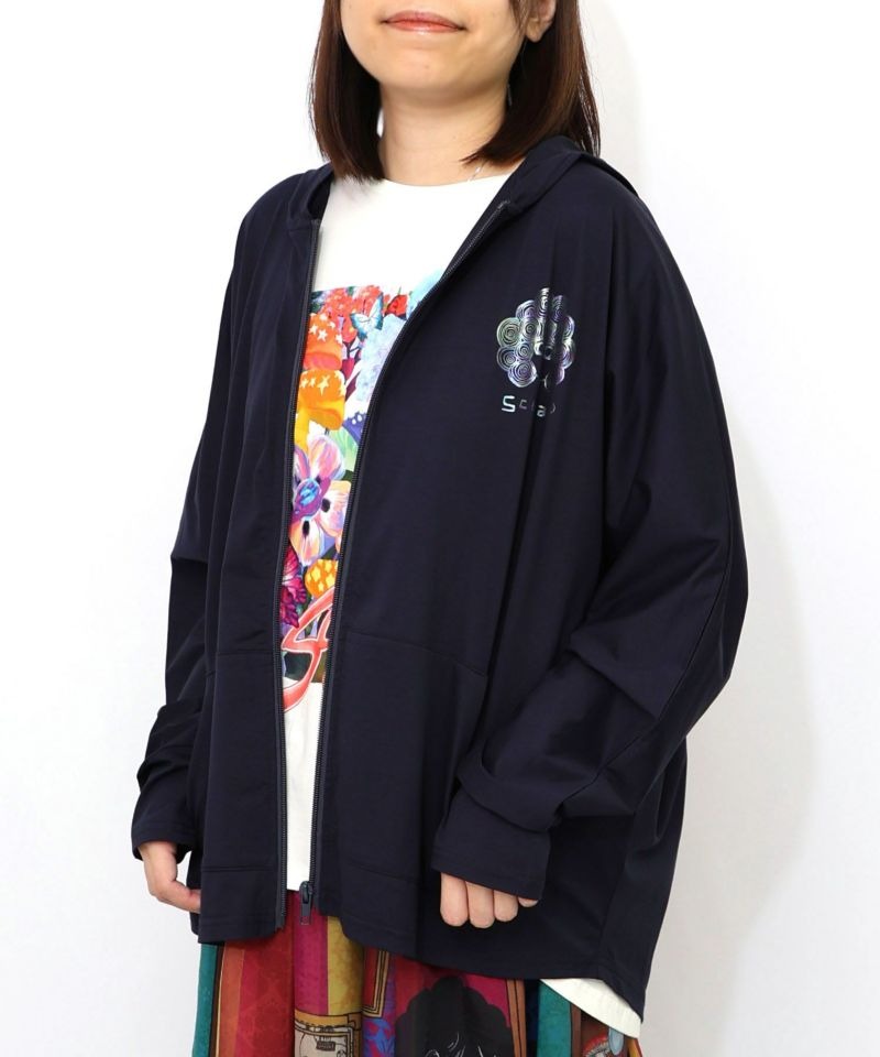 スカラー ScoLar スカラーちゃん メッシュ パーカー （黒）新品 未使用 スカラー ScoLar スカラーちゃんメッシュパーカー （ブラック