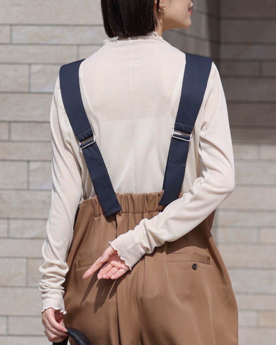 ブージュルード　2wayサロペット　グレージュ 楽天市場】【SALE／30%OFF】2wayサロペット Bou Jeloud バブ