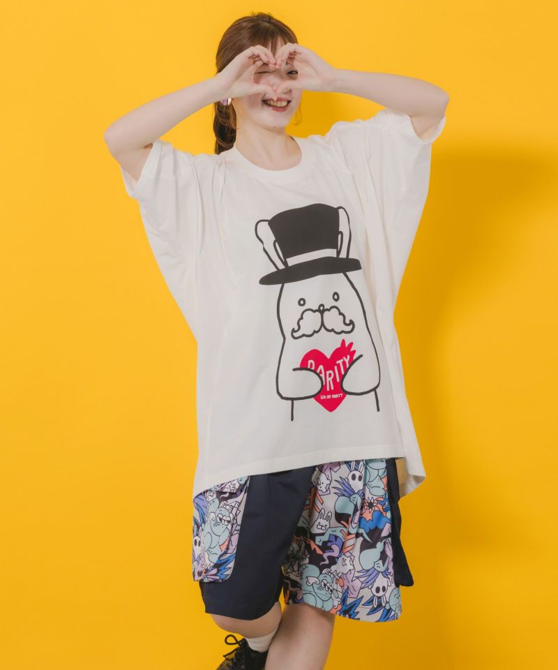 シャツ SALE ScoLar Parity スカラー パリティ 333040 ダンシングクマアップリケ チェック柄シャツ トップス カジュアル 原宿系 個性的 ユニセックス シャツ SALE ScoLar Parity スカラー パリティ 333040 ダンシングクマ