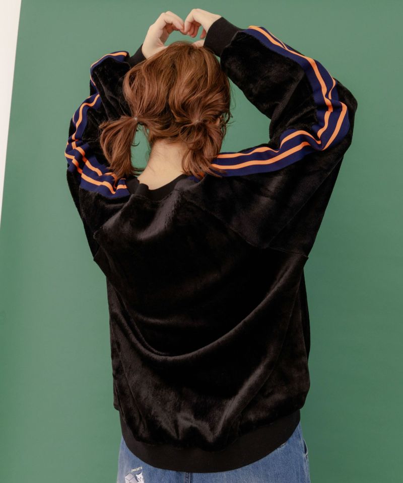 【パリティ】クマ宇宙柄スポーティブルゾン 353107：クマ宇宙柄スポーティーブルゾンの通販-ScoLar