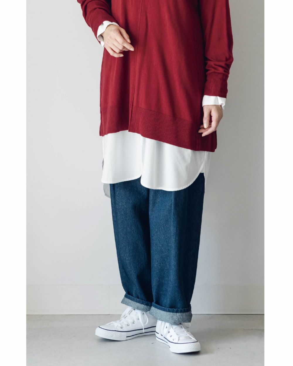 リラシク / タックワイドテーパードパンツ | OUTLET,north