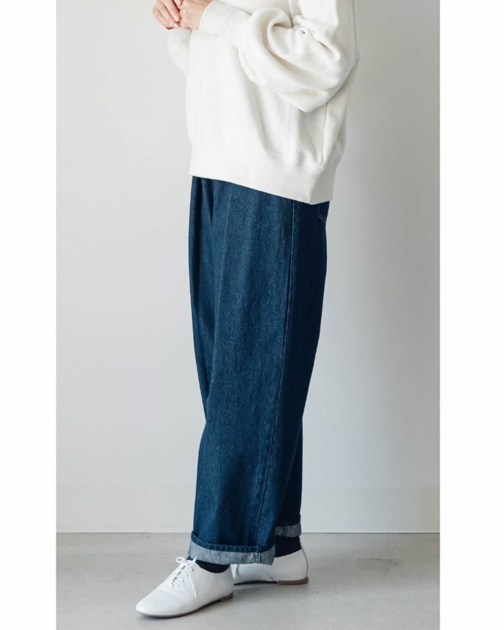 リラシク / タックワイドテーパードパンツ | OUTLET,north object