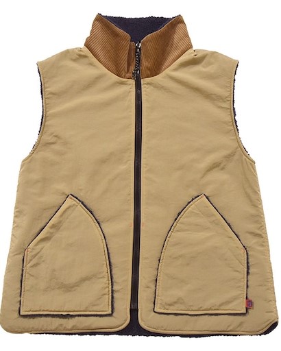 ノーザントラック / スタンドカラーリバーシブルベスト | OUTLET,north