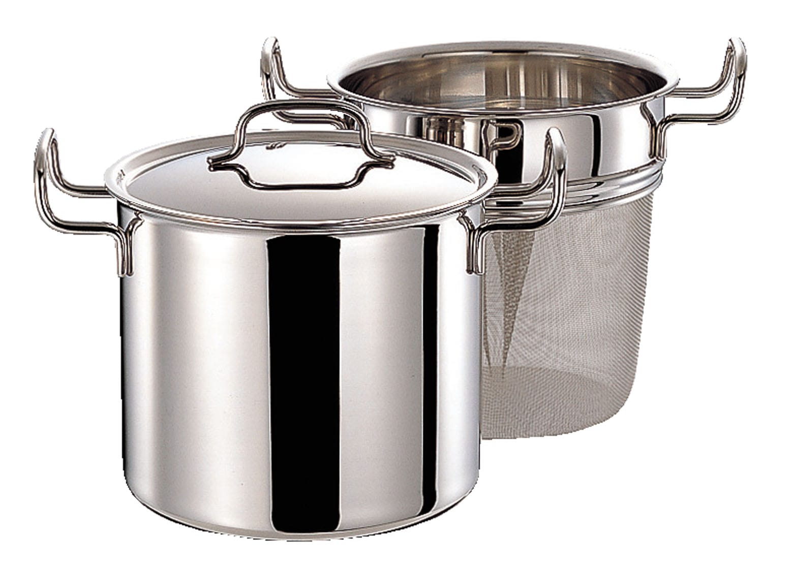 宮崎製作所　ジオ　パスタポット　２１㎝　GEO-21P