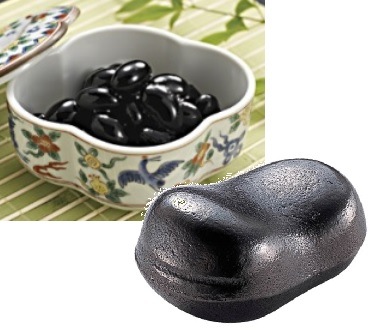 おまめちゃん　ケトルに入れて鉄分補給・煮豆が美味しくきれいに仕上がる