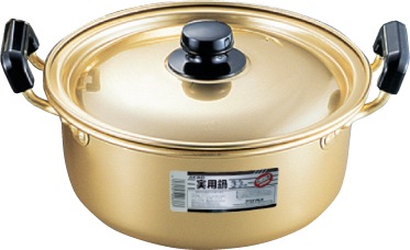 アカオ しゅう酸 実用鍋(硬質) 42cm AKAO 業務用 料理鍋 両手鍋 軽量