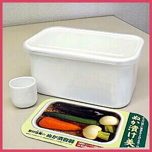 野田ホウロウ　 ぬか漬け美人 TK-32　3.2ℓ