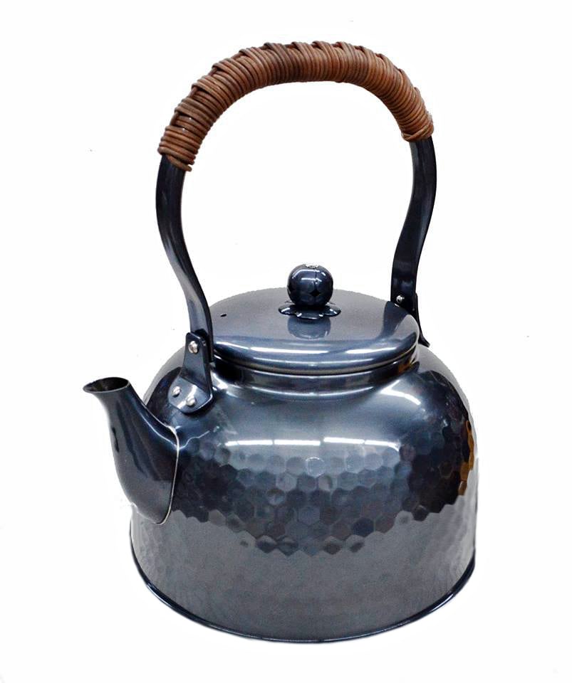 新光金属　純銅手打ち　IH対応ケトル　2.3ℓ　ブロンズ　１７０φ×１２０Ｈ(mm)