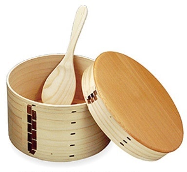 ひのき　ワッパおひつ　５合用 （ひのきしゃもじ付）　