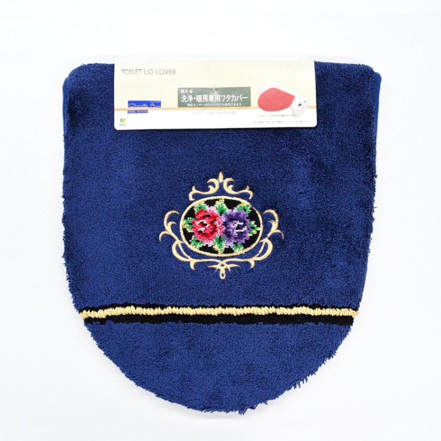 オカ　シェニール　アバ　洗浄暖房専用便座フタカバー　（国産）