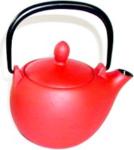 岩鋳 南部鉄器 カラー急須 マロン （赤茶艶消）0.3L 12627