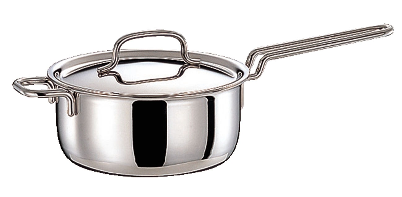 宮崎製作所　ジオ　片手鍋　１４cm（1.0L）　GEO-14N