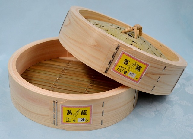 用美　檜　国産中華セイロ　30㎝