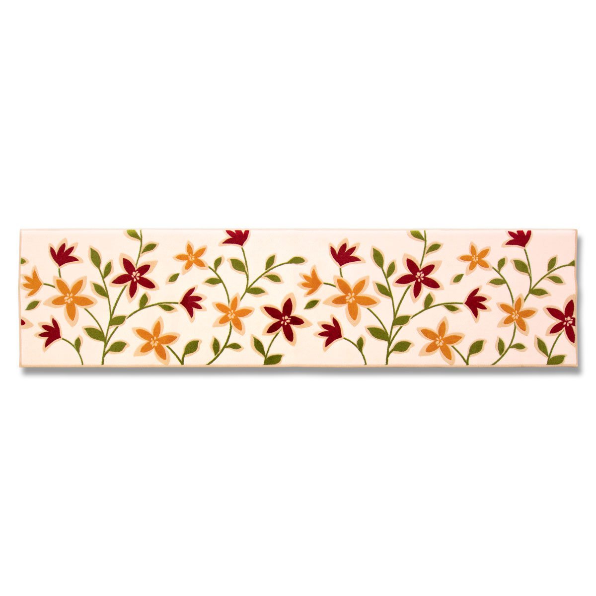 オカ　国産　パッションフラワー　キッチンマット　60×１８０㎝　