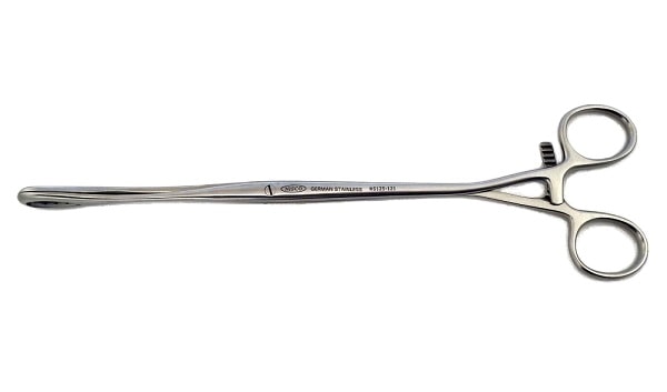 胎盤鉗子 27.0cm NS12S-121（子宮の内容物の摘出に） | 手術器具(鋼製
