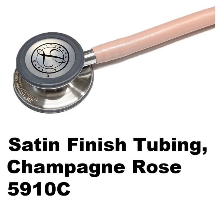 [Satin Finish Tubing]Classic III, 3M(TM) Littmann Stechoscope, less likely to stick to hair, clothing