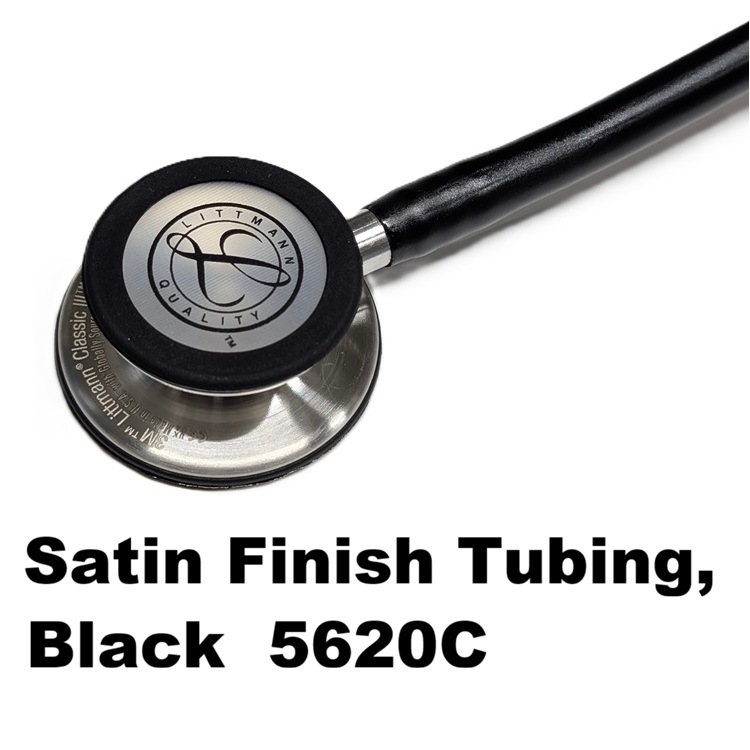 [Satin Finish Tubing]Classic III, 3M(TM) Littmann Stechoscope, less likely to stick to hair, clothing