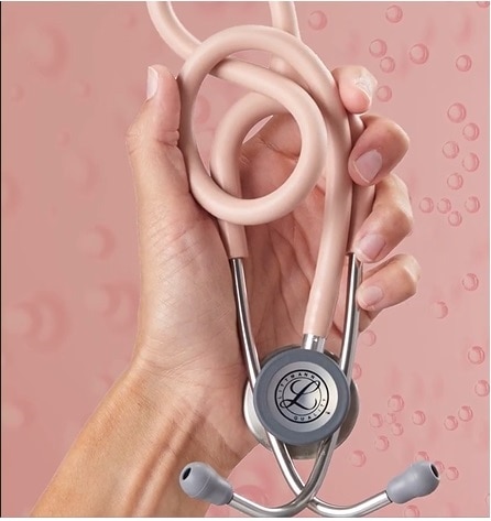 [Satin Finish Tubing]Classic III, 3M(TM) Littmann Stechoscope, less likely to stick to hair, clothing
