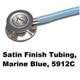 [Satin Finish Tubing]Classic III, 3M(TM) Littmann Stechoscope, less likely to stick to hair, clothing