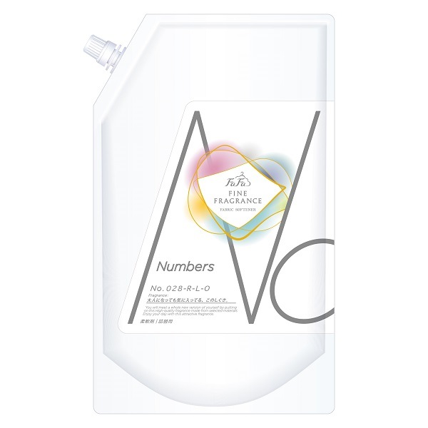 ファーファオンライン限定 ナンバーズ 柔軟剤 フレッシュフローラルの  