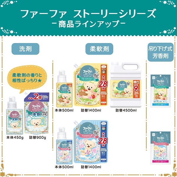 ファーファストーリー液体洗剤あわあわウォッシュ450g本体　なくなり次第販売終了