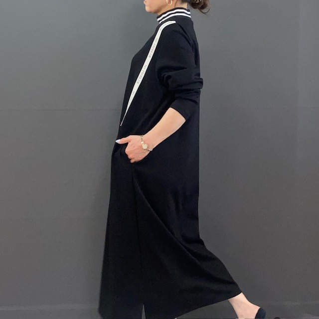 ダンボール 長袖 ワンピース 2024AW　新作　秋冬