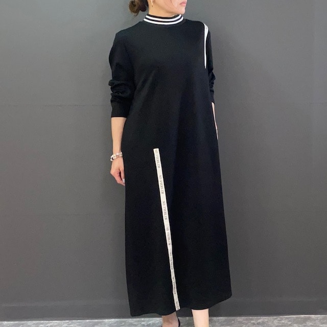 ダンボール 長袖 ワンピース 2024AW　新作　秋冬