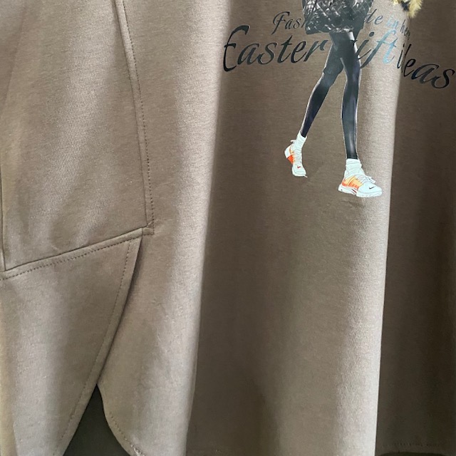 プリント ロゴ ロンT  2024AW　新作　秋冬