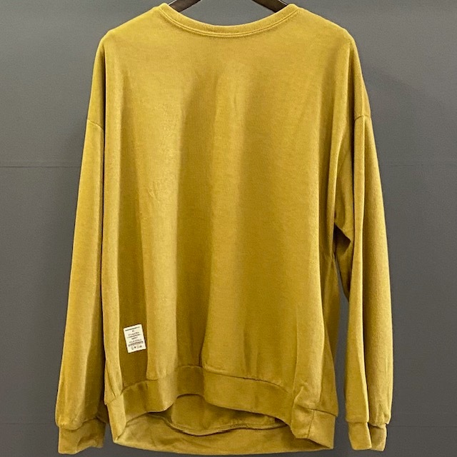 スウェットトップス（ワンポイントタグ付）2024AW　新作　秋