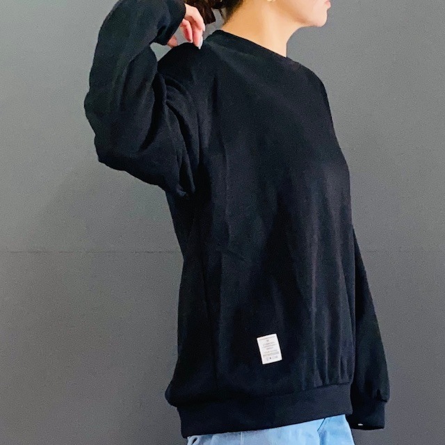 スウェットトップス（ワンポイントタグ付）2024AW　新作　秋