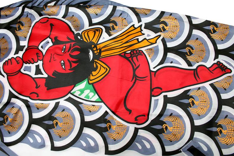 金太郎ゴールド鯉 4mセット （鯉4匹） | 02_大型鯉のぼり,金太郎