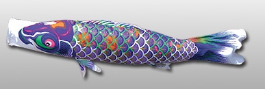 鯉のぼり　錦印　カネボウキャラコ緋鯉6m f2c6199b020f575adbcb9af90d24f3